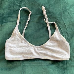 Skims Cotton Logo Bralette
